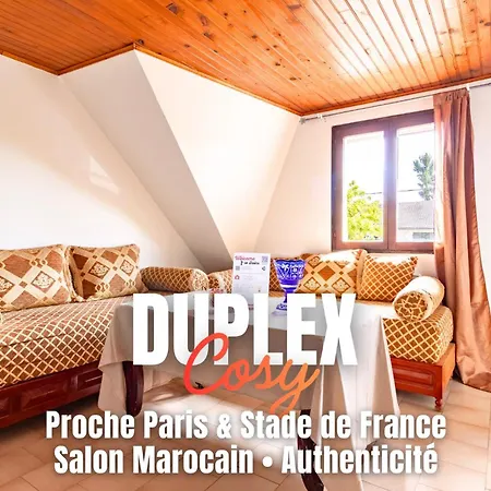 Duplex Cosy - 15 Min Cdg Et Proche Gare *